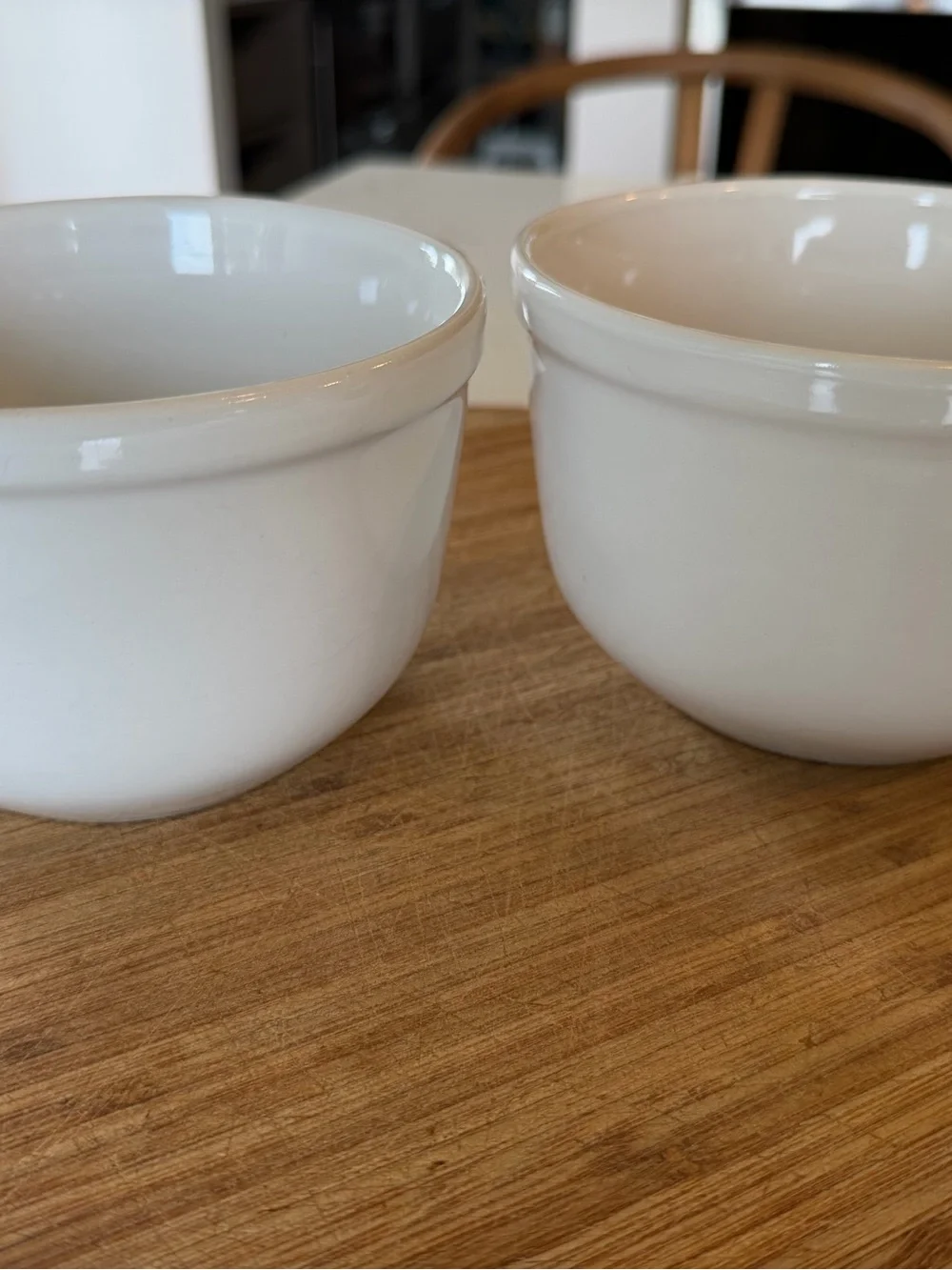 Vintage Kellogg's Ceramic Rice Krispies & Frosted Flakes Cereal Bowls (Set of 2)